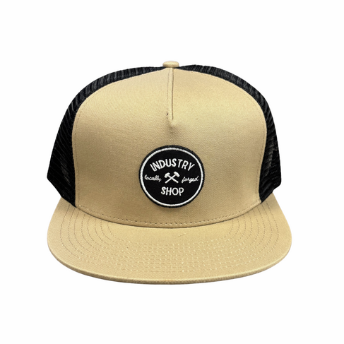 Industry INDUSTRY "SHOP" TRUCKER HAT TAN