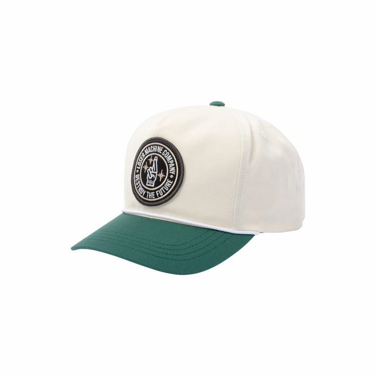 LOSER MACHINE Loser Machine HIGHTOP SNAPBACK WHITE/GREEN