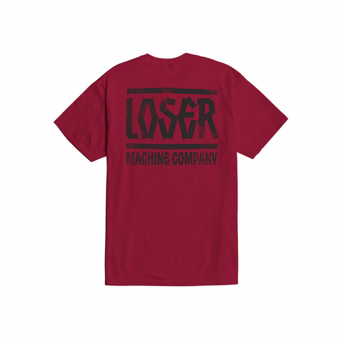 LOSER MACHINE Loser Machine INSIDE OUT TEE BURGUNDY