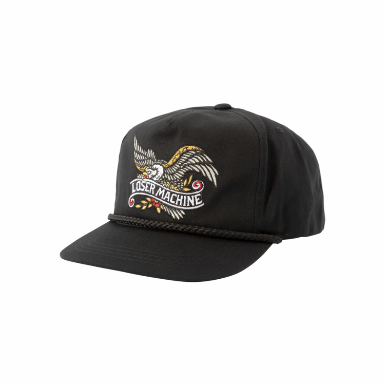 LOSER MACHINE Loser Machine BIRDIE SNAPBACK BLACK