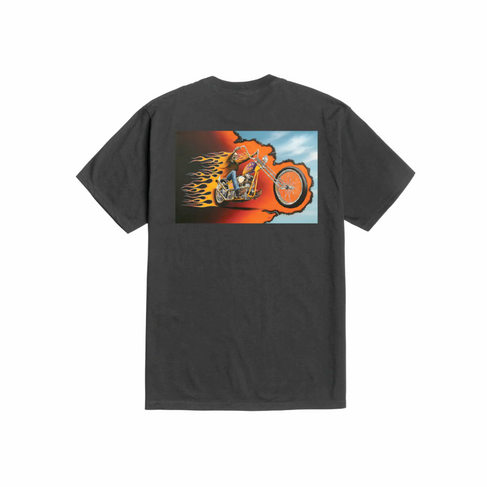 LOSER MACHINE Loser Machine BURN RUBBER TEE BLACK