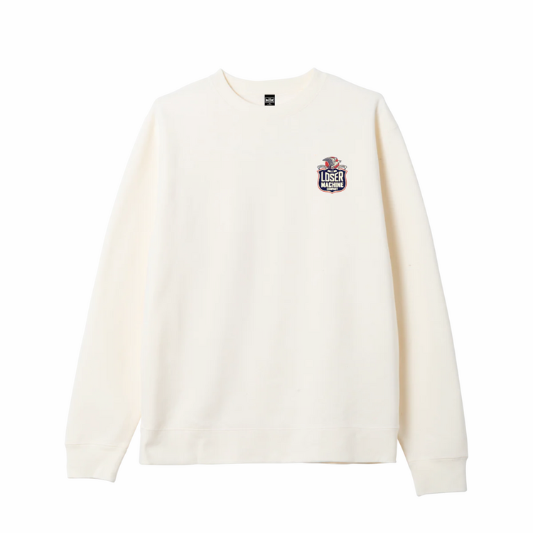 LOSER MACHINE Loser Machine WORK HARD HW CREW BONE