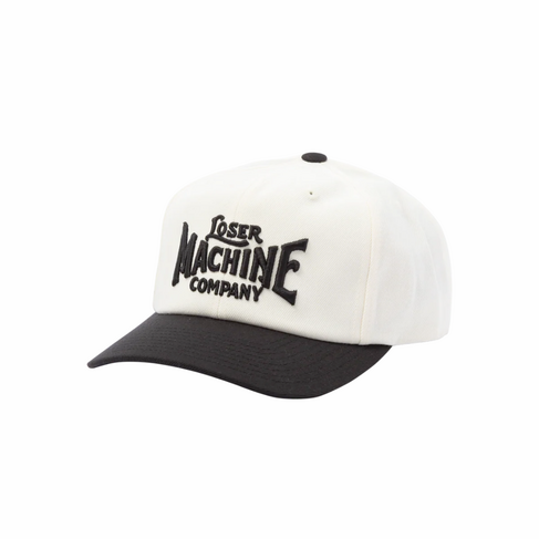 LOSER MACHINE Loser Machine RONNIE SNAPBACK WHITE/BLACK