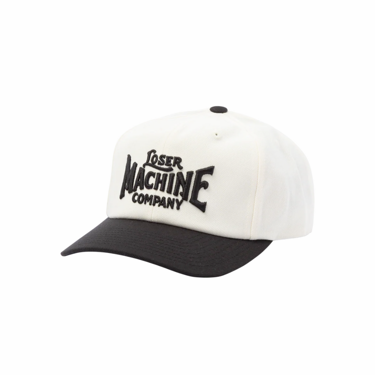 LOSER MACHINE Loser Machine RONNIE SNAPBACK WHITE/BLACK