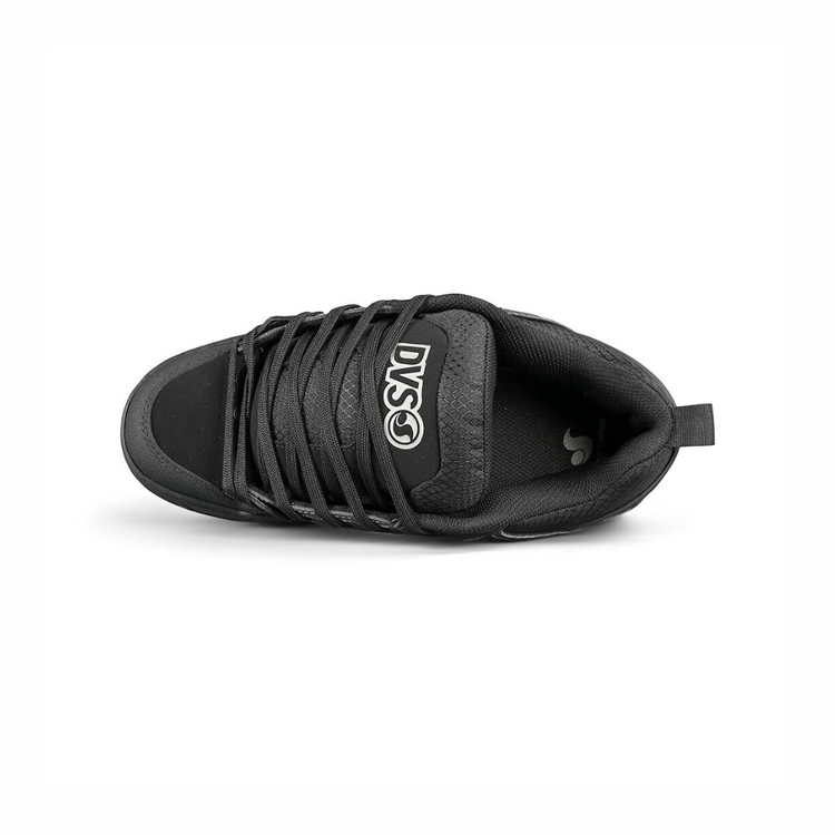 DVS DVS COMANCHE BLACK REFLECTIVE CHARCOAL LEATHER