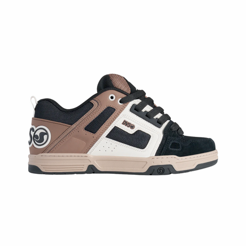 DVS DVS COMANCHE BLACK TAUPE BROWN SUEDE