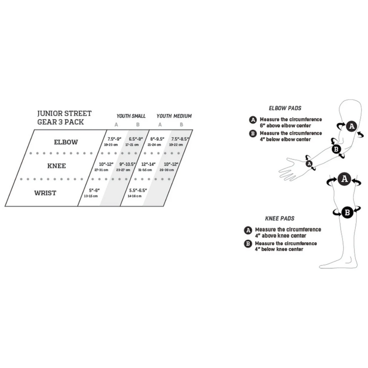 Pro-Tec PRO-TEC STREET JR 3 PACK PAD SET  SPITFIRE BLACK SWIRL