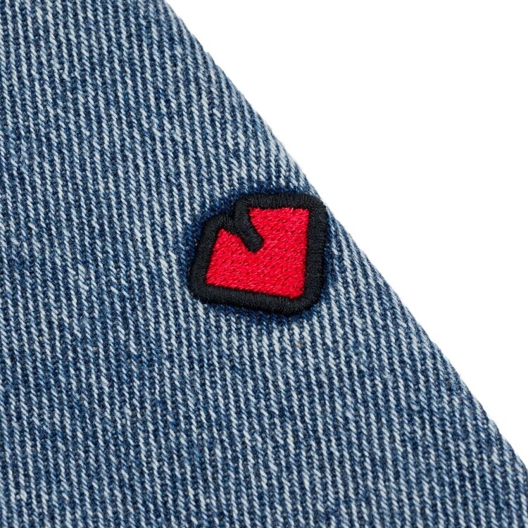 Loviah LOVIAH - OG BAGGY 5 POCKET DENIM PANTS - INDIGO MEDIUM ACID WASH