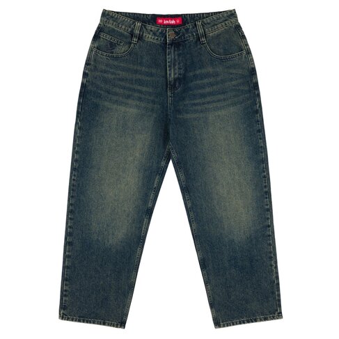 Loviah LOVIAH - 1990 BAGGY 5 POCKET DENIM PANTS - PINE ENZYME WASH