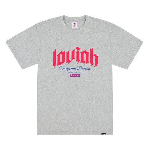 Loviah LOVIAH - ORIGINAL DENIM TEE - HEATHER GREY