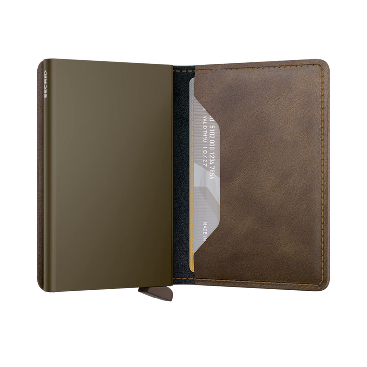 Secrid SECRID SLIM WALLET VINTAGE OAK