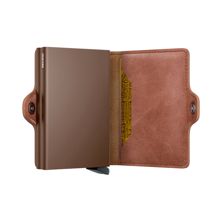 Secrid SECRID TWIN WALLET COGNAC BROWN