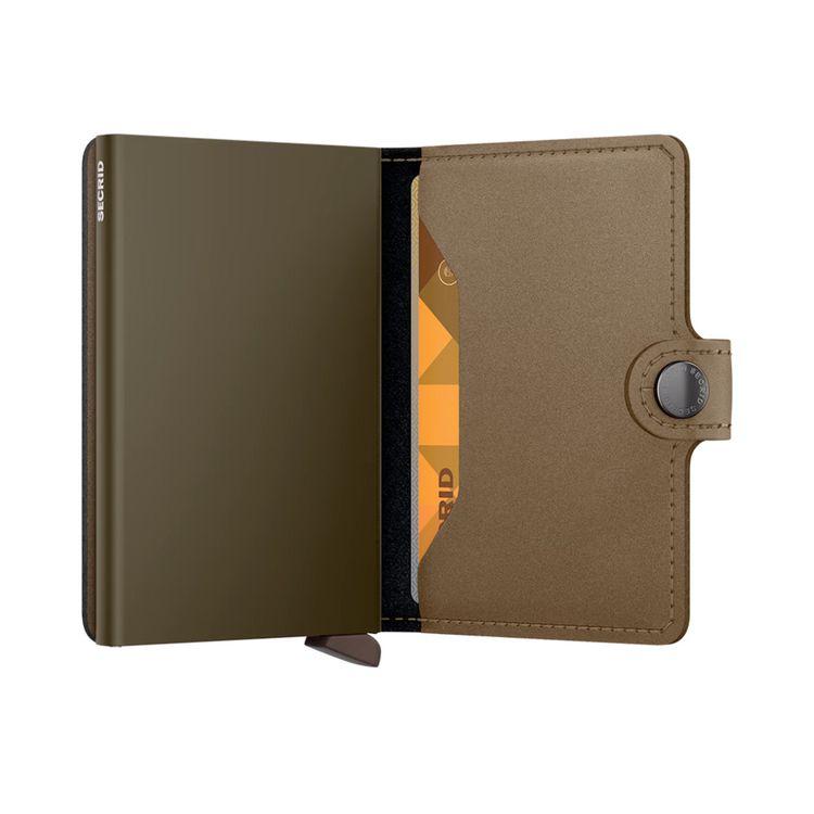 Secrid SECRID MINI WALLET SATIN BRONZE