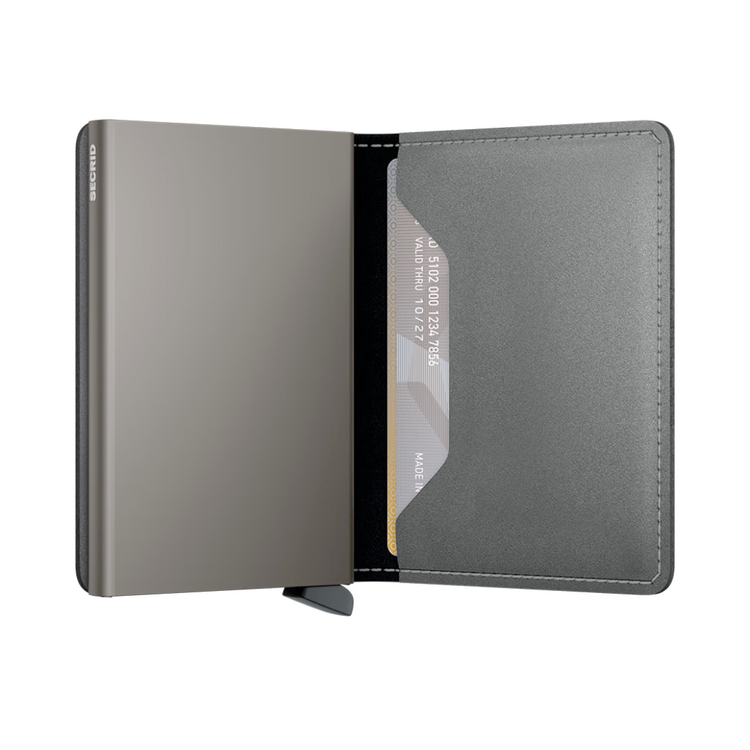 Secrid SECRID SLIM WALLET SATIN STEEL