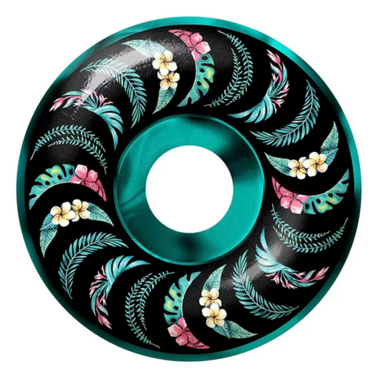 Spitfire SPITFIRE TEAM FLORAL F4 99 CLASSIC 53MM TEAL SWIRL