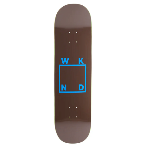 WKND DECK LOGO SHOVEL NOSE 8.5