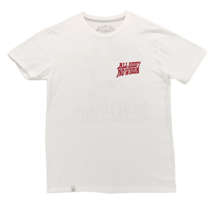 SENDERO Sendero ALL GIDDY NO WHOA T-SHIRT VINTAGE WHITE