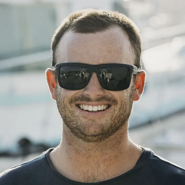 Spy SPY REGION XL ANSI Matte Steel Blue ­ Happy Gray Green Polar Silver Mirror