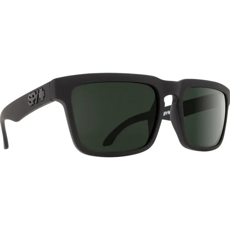 Spy SPY HELM Soft Matte Black ­ Happy Gray Green