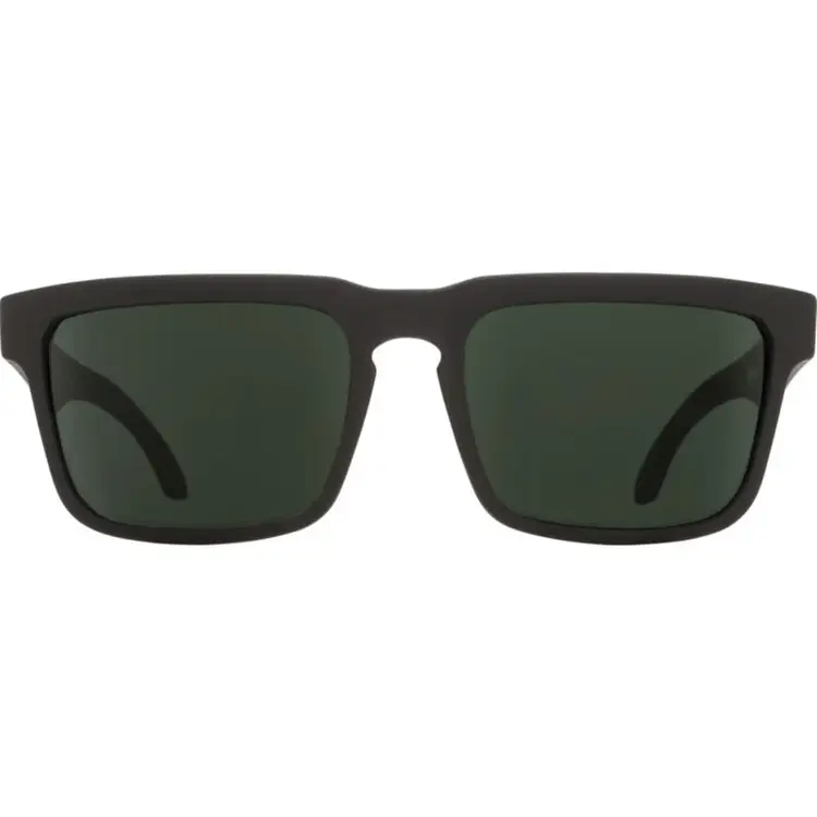 Spy SPY HELM Soft Matte Black ­ Happy Gray Green