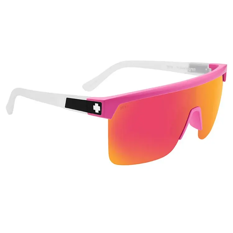 Spy SPY FLYNN 5050 Matte Pink Matte Translucent White ­ Happy Bronze Pink Mirror