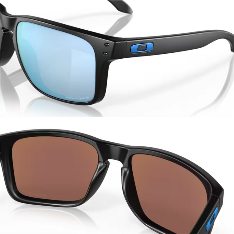 OAKLEY OAKLEY HOLBROOK XL MATTE BLK W/PRIZM DEEP WATER POLARIZED