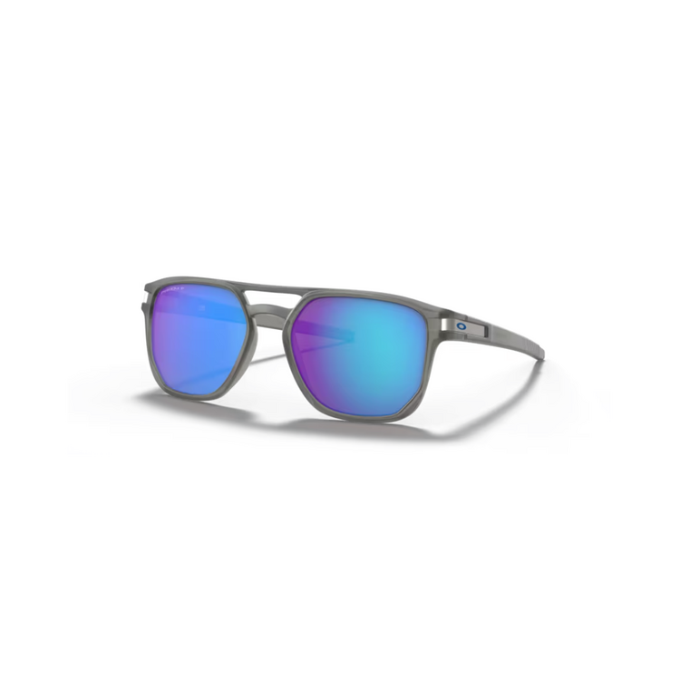 OAKLEY OAKLEY LATCH BETA MATTE GREY INK W/PRIZM SAPPHR IRID POLAR