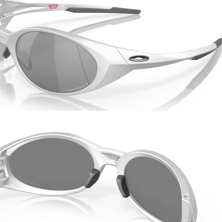 OAKLEY OAKLEY EYEJACKET REDUX SILVER W/PRIZM BLK POLARIZED