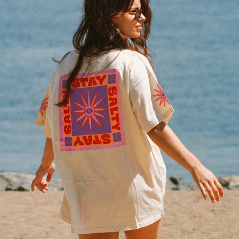 NOTICE THE RECKLESS NOTICE THE RECKLESS STAY SALTY OVERSIZED TALL