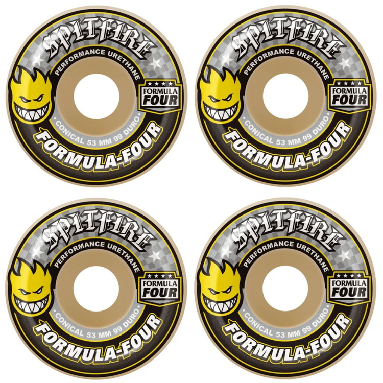 Spitfire SPITFIRE FORMULA FOUR 99D CONICAL 54MM YELLOW