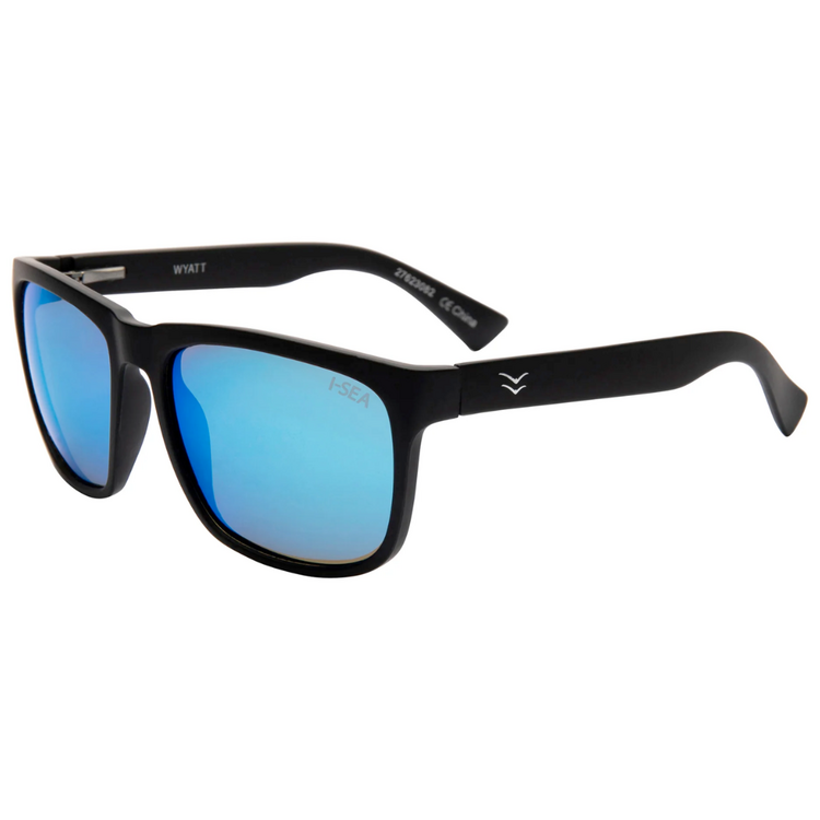 I-SEA I-SEA WYATT BLACK/ICE BLUE POLARIZED