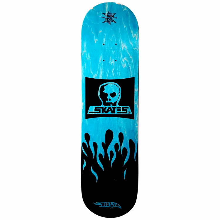 SKULL SKATES SKULL SKATES DECK REDLINE 8.5 X 32