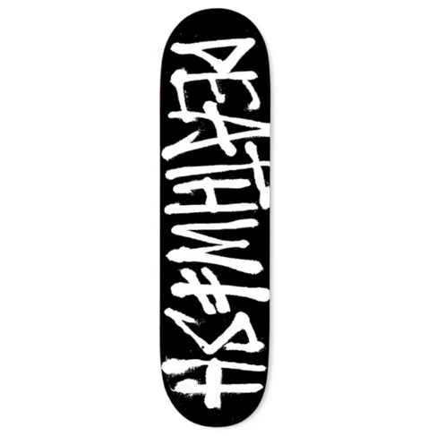 Deathwish DEATHWISH Deathspray Black White Deck 8.38