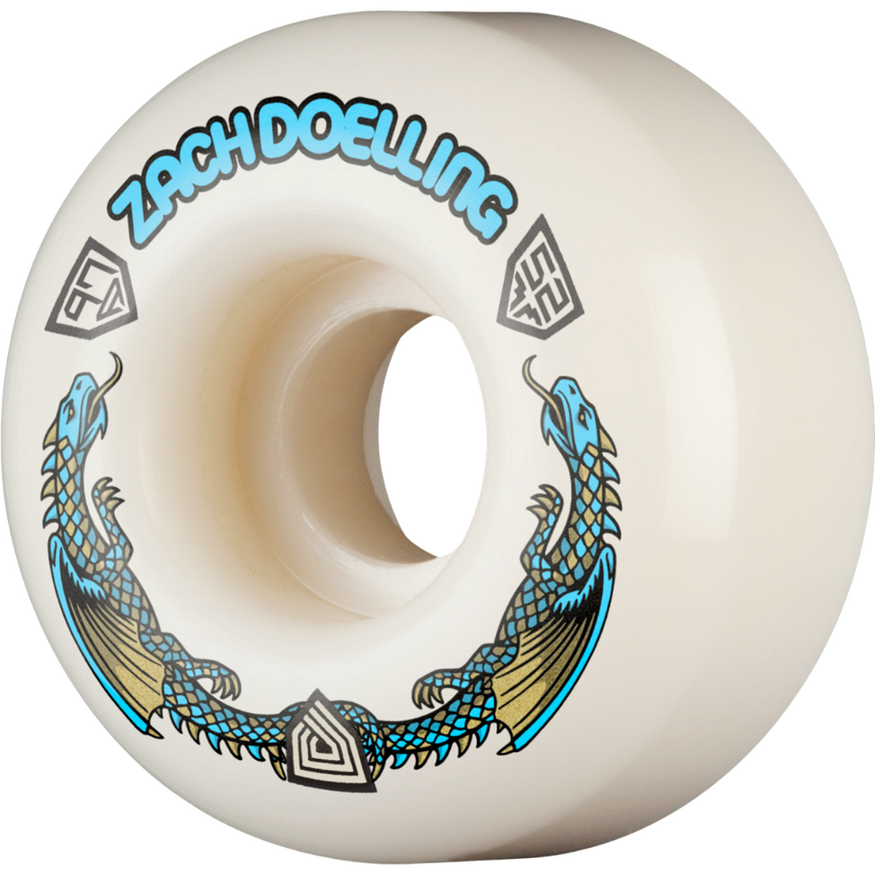 POWELL PERALTA - DRAGON FORMULA WHEELS V4 88A GREEN (54MM X 34MM