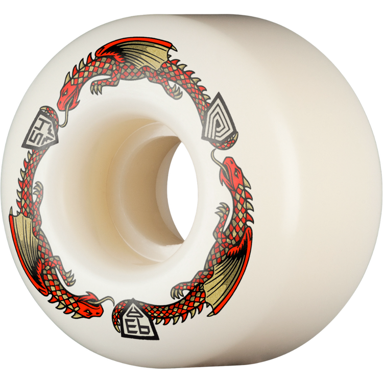 Powell Peralta POWELL PERALTA - DRAGON FORMULA WHEELS V4 93A RED (54MM X 34MM)