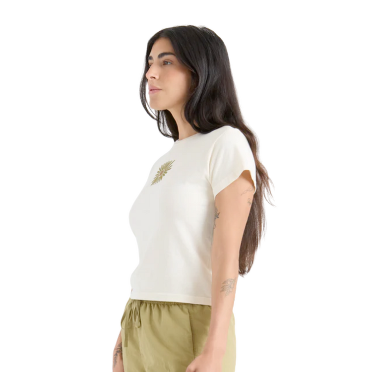 Roark Roark FLOWER MUSE TEE BONE