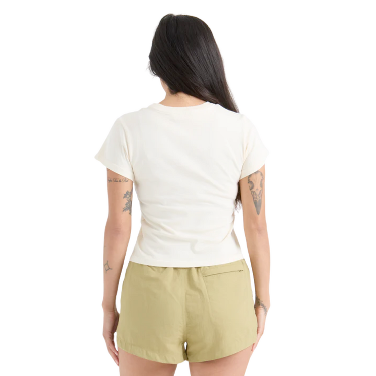 Roark Roark FLOWER MUSE TEE BONE
