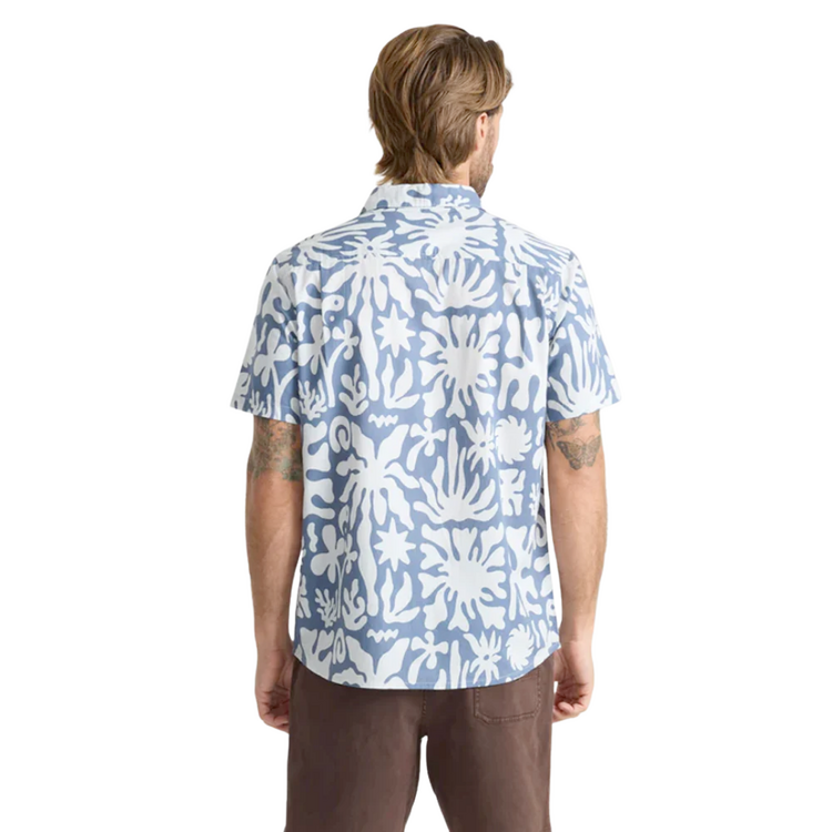 Roark Roark JOURNEY SS WOVEN NEPTUNE