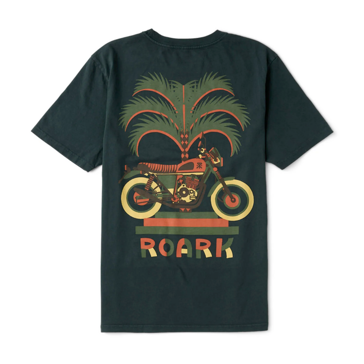 Roark Roark MOTO PALM WASHED BLACK