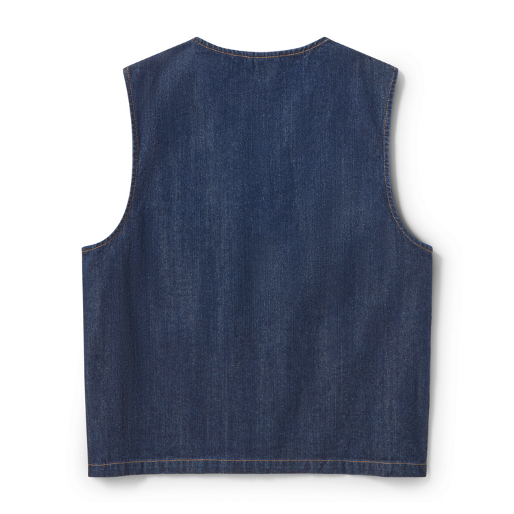 DICKIES DICKIES x HD DENIM VEST RINSED INDIGO BLUE
