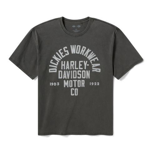 DICKIES DICKIES x HD VINTAGE WASH TEE BLACK