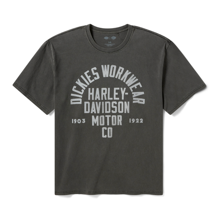 DICKIES DICKIES x HD VINTAGE WASH TEE BLACK