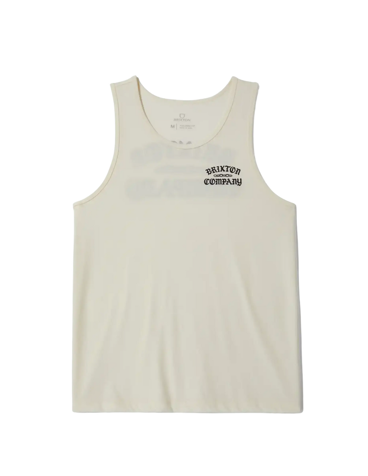 Brixton Brixton CHAINS TANK TOP OFF WHITE