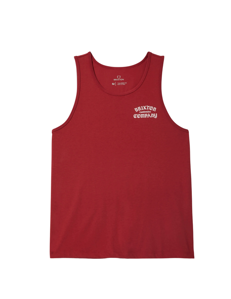 Brixton Brixton CHAINS TANK TOP ROBUST RED
