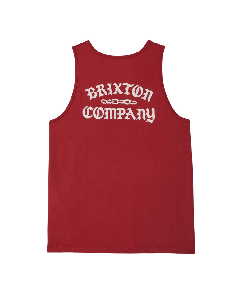 Brixton Brixton CHAINS TANK TOP ROBUST RED