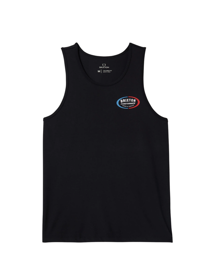 Brixton Brixton RHETT TANK TOP BLACK