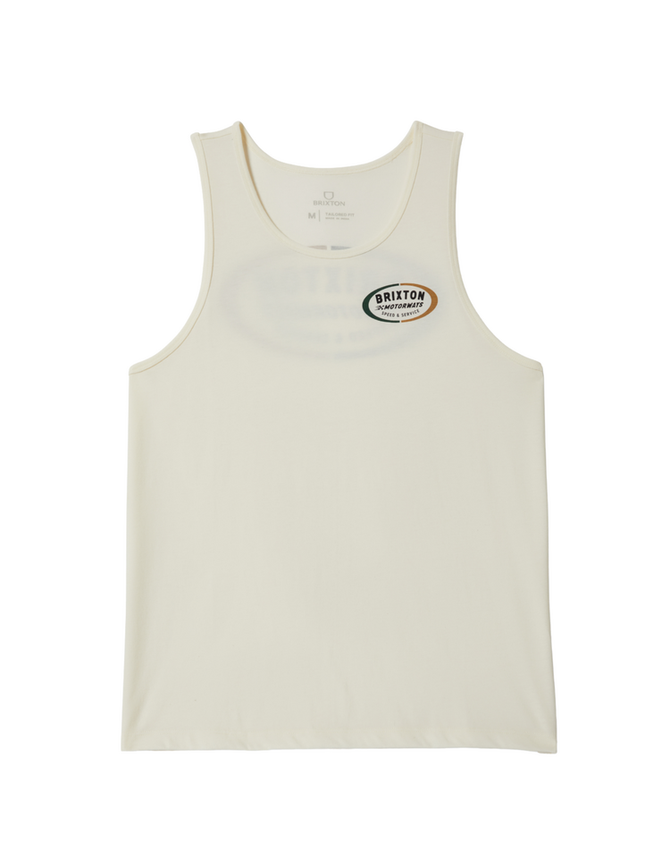 Brixton Brixton RHETT TANK TOP OFF WHITE