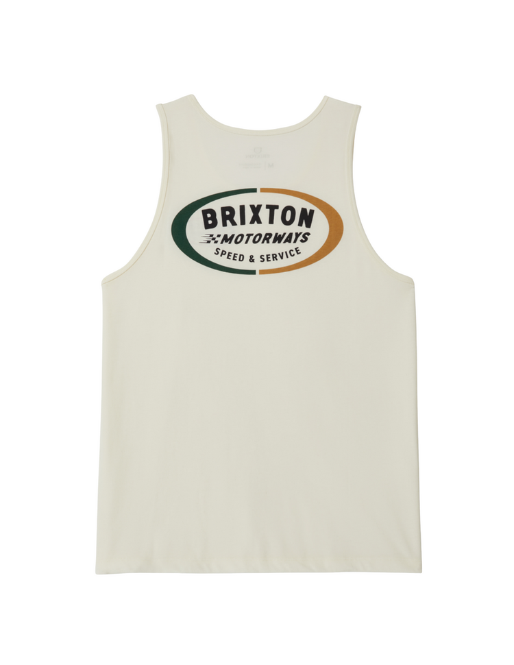 Brixton Brixton RHETT TANK TOP OFF WHITE
