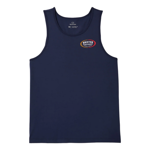 Brixton Brixton RHETT TANK TOP WASHED NAVY