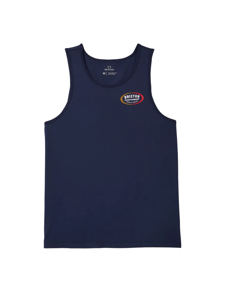Brixton Brixton RHETT TANK TOP WASHED NAVY
